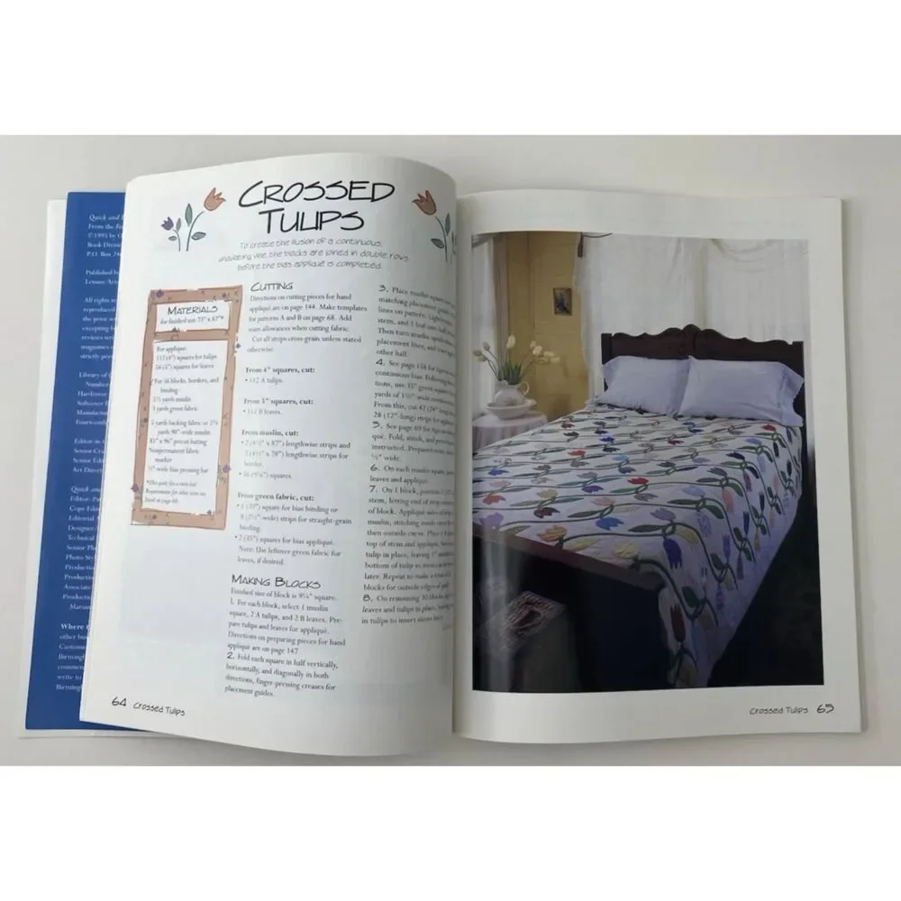 Leisure Arts QUICK AND EASY SCRAP QUILTS Quilt Pattern Booklet